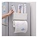 L.TSN Kühlschrank Lagerregal, Küchenpapier Handtuchhalter Seitenregal Plastiktüte Filmregal Lagerregal Multifunktional und langlebig