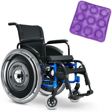 Cadeira De Rodas Desmontável Em Alumínio Avd Ortobras Tamanhos (4...