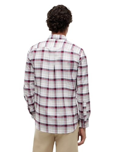 Image of Tommy Hilfiger Men's Long Sleeve Oxford Shirts in Regular Fit, Men's Button Down Shirts, Also Available in Big and Tall