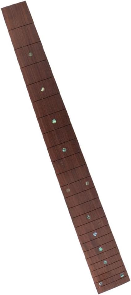 Colaxi 19/24 Fret Guitar Luthier Rosewood Fretboard Blank for Electric Guitar Bass, 24 Fret