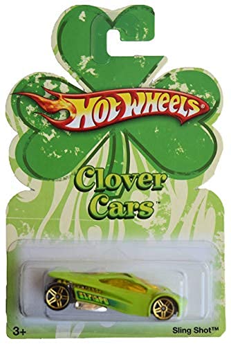 Hot Wheels Sling Shot, [Green] Clover Cars