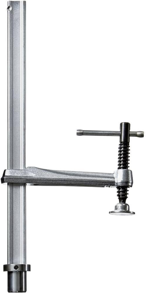 Bessey TW28-30-14K Clamping Element Tw28 11.81In/5.51In with Handle, Silver/Red
