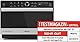 Bauknecht Supreme Chef MW 3391 SX/ 5 in 1-Multifunktionsmikrowelle/ 1000 W/ 33 L/ Heißluft 1700 W/ XXL Grill 1200 W/ Crisp Funktionen/ Dampfgaren inkl. Dampfgarbehälter
