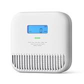 X-Sense Détecteur de Monoxyde de Carbone Autonome, Détecteur de CO Portable pour Voyage, Alimenté par Une Batterie Intégrée de 10 Ans, XC0K-SN