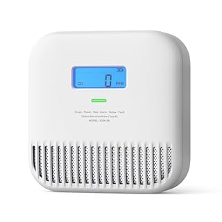 X-Sense Détecteur de Monoxyde de Carbone Autonome, Détecteur de CO Portable pour Voyage, Alimenté par Une Batterie Intégrée de 10 Ans, XC0K-SN