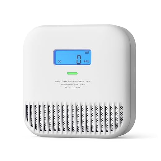 X-Sense Détecteur de Monoxyde de Carbone Autonome, Détecteur de CO Portable pour Voyage, Alimenté par Une Batterie Intégrée de 10 Ans, XC0K-SN