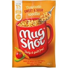Mug Shot - Sweet & Sour Flavour Noodles - 67g Multi-Pack - 10