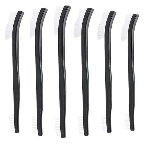 HMCEY 6 Piezas Cepillo para Limpiar Juntas,Cepillo de Limpieza de Doble Extremo,Cleaning Brush,Cepillos para Limpiar Azulejos de Baño,Cepillos Limpiador Hogar Multiusos para Pequeños Detalles
