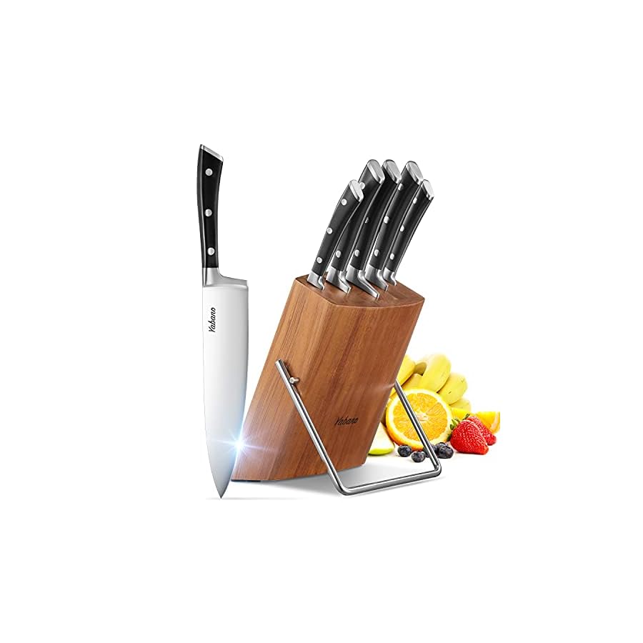 Kitchen-Knife-Set-6-Piece-Small-Knife-Set-with-Wooden-Block-Super-Sharp-High-Carbon-Stainless-Steel-Cutlery-Knife-Block-Set Kitchen Knife Set, 6-Piece Small Knife Set with Wooden Block, Super Sharp, High Carbon Stainless Steel Cutlery Knife Block Set