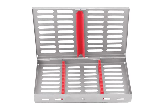 Bundle of 10 Instruments Cassette Rack for Autoclave Sterilization Cassette by Ahint Instruments (7, for 10 Instruments)