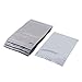 Aexit 30 Pcs Material Handling 12 x 15cm Silver Tone Flat Open Top Anti Static Bag ESD Supplies for Electronics