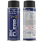 Tailored Paint 2K HS Lacquer Aerosol Spray Can With Activator Crystal Clear Coat For Wood Plastic Metal uPVC Car Paint Flawless Finish (1) - Image 3