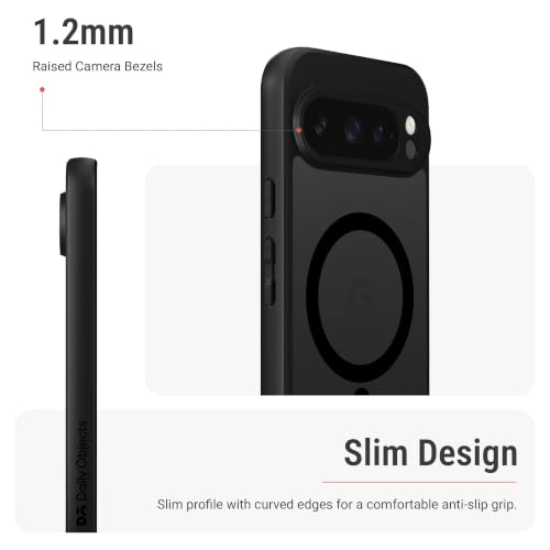 Image of DailyObjects Nimbus 2.0 Magnetic Phone Case Cover Compatible with Google Pixel 9 Pro XL | Wireless Charging Slim Back Cover | 2 Layer Edge Protection & Shockproof