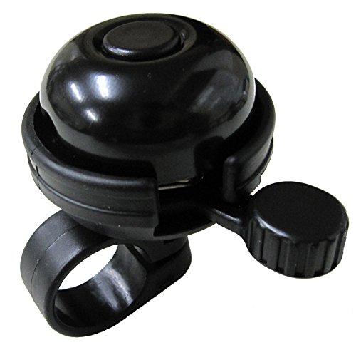 扇工業 自転車 ベル OH-400A スーパーミニベル アルミ ブラック