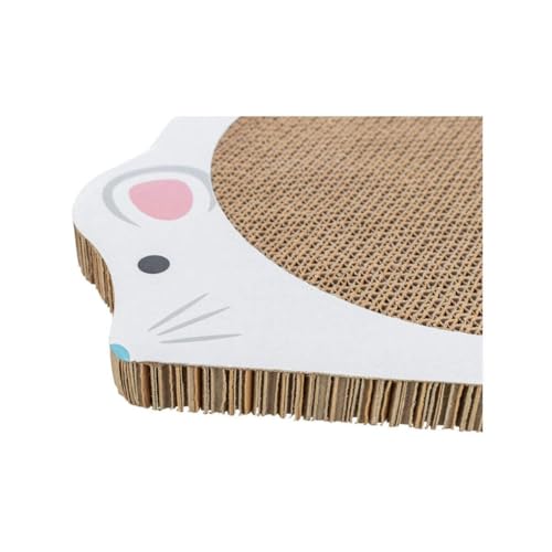 Image of TRIXIE Cat Scratching Board Cardboard Scratcher for Cats with Catnip Fun