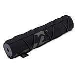 KRYDEX Tactical Airsoft Suppressor Cover 8.66 inch / 22cm (MCBK)
