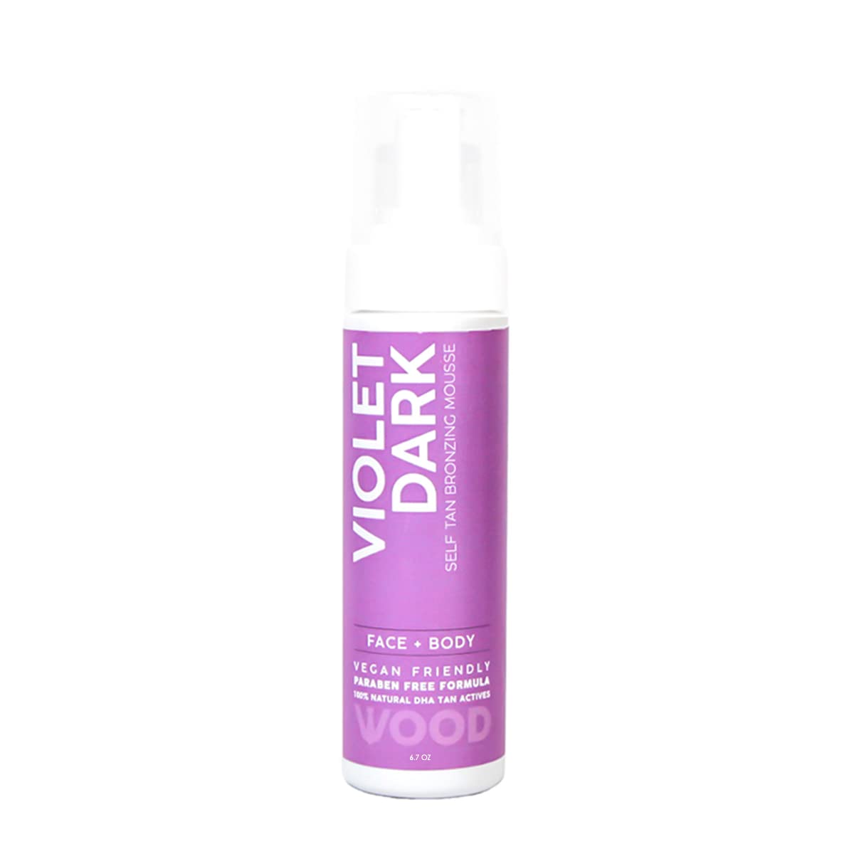 WOOD Lifestyle Products Self Tan Bronzing Mousse Violet Dark