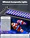 Pawfly 12W Saltwater Aquarium Light for 12