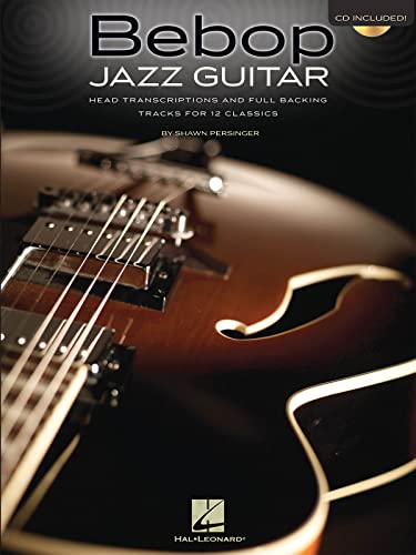 Bebop Jazz Guitar Backing Tracks and Transcriptions