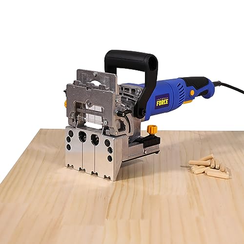 Steel Force DJ710 Dual Spindle Dowel Jointer,Wood Dowels Joiner 710W 120V 60Hz, 8mm 5/16" Dilling Bits, Up to 1-1/2" Drilling Depth by Steel Force - Image 5