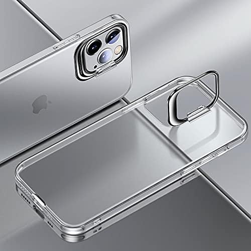 Miniatura 1 de Funda compatible con iPhone13 Pro Max de 6.7 pulgadas con soporte de borde fino, cubierta dura no amarilla