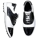 Leichtrit Zapatos de Golf Casuales para Hombre,para Entrenamiento al Aire Libre