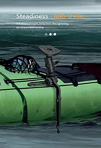 image for ShareMoon Kayak/SUP Fish Finder Mount with 1.5'' Universal Plate Ball 