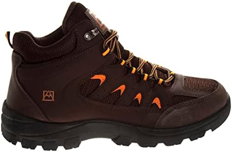 Avalanche Outdoor Boots (Men) Hiking, Brown Orange, 10-11 | Image 5
