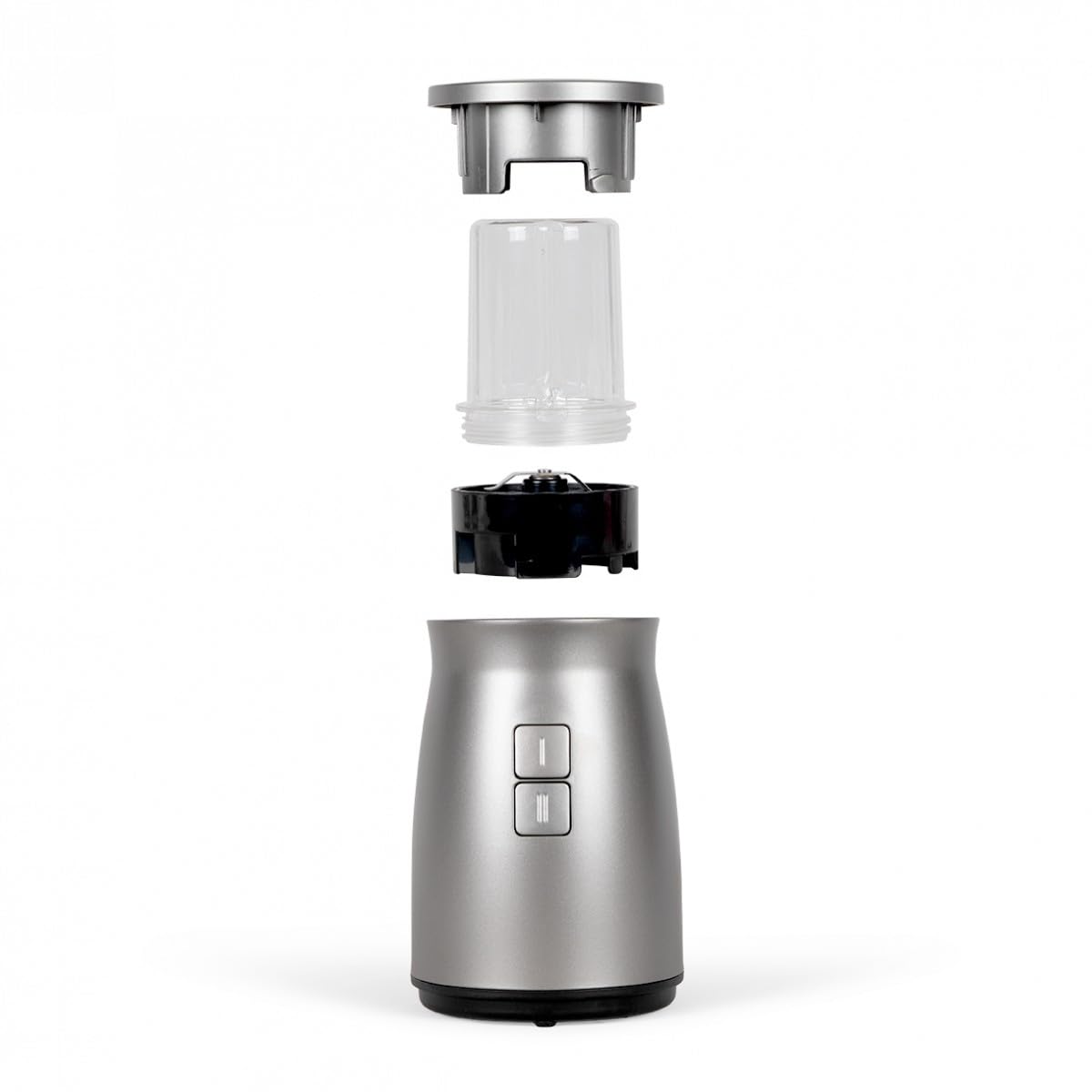 Livoo, Picadora Multifunción 2 en 1 DOP237, Potencia 500 W, 2 Velocidades, compuesta por un cuenco de acero inoxidable de 2 L y una mini picadora de hierbas y nueces