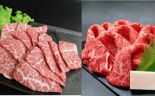 足柄牛すき焼き用と焼肉用セット[高島屋選定品] 惣菜 牛肉 肩ロース バラ肉 牛 ギフト 贈答品 家庭用 自宅用 神奈川県 小田原市