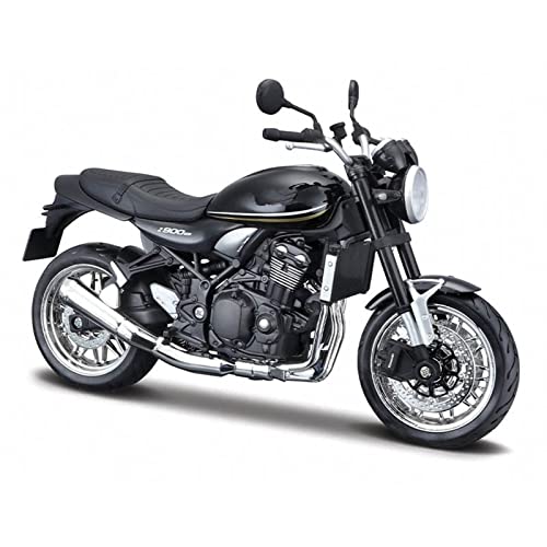 Moto de course miniature Kawasaki 1:12 réplique de vélo de sport en alliage noir