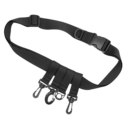 BESPORTBLE Adjustable Fishing Wading Belt Portable Waist Holder for Fishermen Lightweight Fishing Gear Accessory for Kayaking