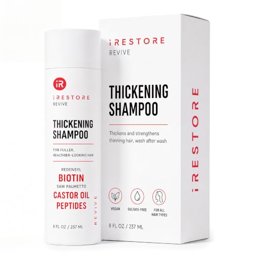 Image of iRestore Anti Hair Loss and Thinning Shampoo - Biotin Formula for Hair Growth, Thickening and Volumizing for Men & Women