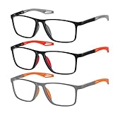Design moderne semi-sans cadre unisexe: Le style rectangulaire semi-cerclé allie élégance professionnelle et look contemporain. Adaptées aux hommes et aux femmes, ces lunettes de lecture complètent aussi bien une tenue de bureau qu’un style décontracté, offrant un équilibre parfait entre fonctionnalité et esthétique
