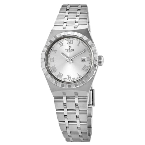 Tudor Royal �����V���o�[�_�C���� 28mm ���f�B�[�X�r���v M28300-0001, ���_��