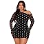 Black Polka Dots