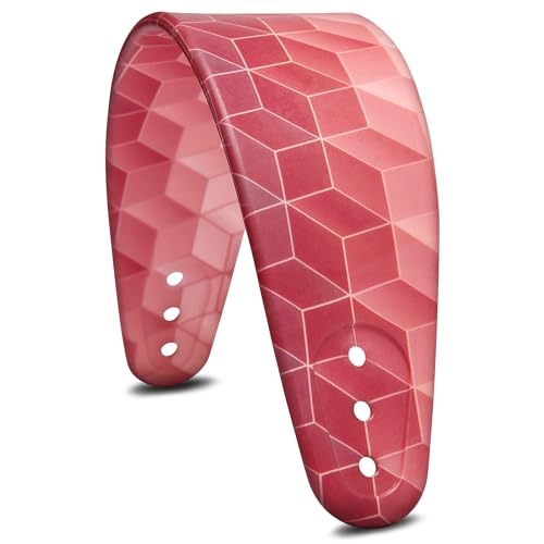 WC HeadbandZ Arctis Nova - Upgraded Silicone Headband for Arctis Nova Headsets by Wicked Cushions - Enhanced Flexibility, Comfort, and Style with Matching Earpad Designs | Hex Red by WC - Image 7