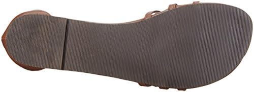 Ellie Shoes Women's 015-rome Flat, Brown, 9 M US | Image 3