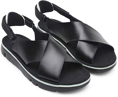 Image of Camper Women's Oruga Sandal K200157, Black 014-35 EU / 5 US