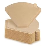 100 Pcs Size 4 Cone Coffee Filters Disposable Coffee Paper Filters Coffee Filters 8-12 Cup for Pour Over and Drip Coffee Maker