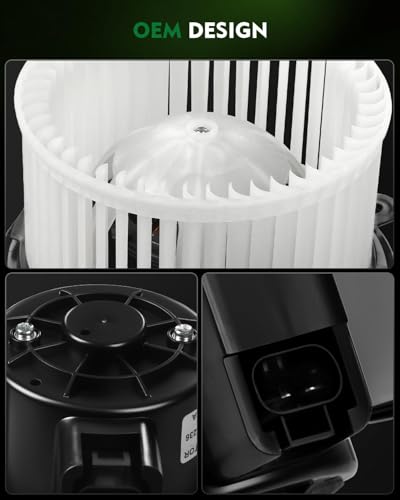 Image of HVAC Heater Blower Motor with Fan Cage for:-Chevy Silverado 1500 2007-2011 Silverado 2500 3500 Hd for:-GMC Sierra 1500 Acadia for:-Buick Enclave, 2007-2013 A /C Heater Blower Motor OE# 700236