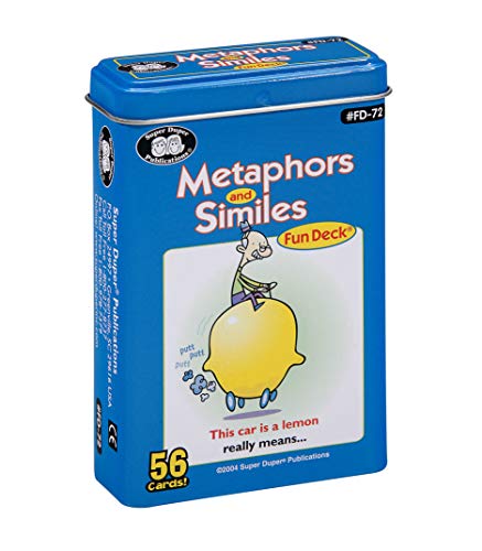 Super Duper Publications | Metaphors & Similes Fun Deck | Figurative Language Skills Flash Cards | Educational Learning Materials For Children… #TOP18