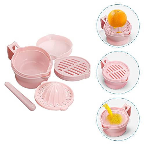 Luxshiny Moedor manual de alimentos para bebês, processador de alimentos para bebês, triturador de l