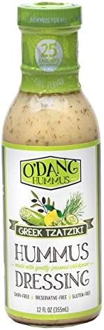 O'DANG HUMMUS Greek Tzatziki Hummus Dressing ( 2 PACK )