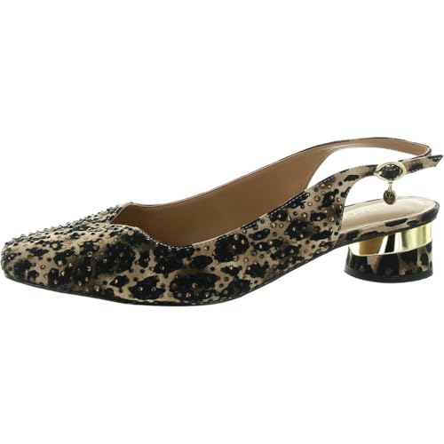 Women's J Renee Baline Pump - Rhinestone Slingback Heels With Memory Foam