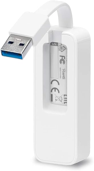 TP-Link UE300 Adattatore da USB 3.0 a Gigabit Ethernet, Porta USB 3.0, Porta RJ45 10/100/1000 Mbps, Design Pieghevole e Portatile, Plug & Play, Windows 11/10, MAC OS, Chrome OS, Linux OS - 3