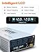 LVYUAN 4000 Watt Power Inverter 12V to 110V 120V DC to AC Converter with 4 AC Outlets, LCD Display, USB Charge Port, Remote Control for Home RV Vehicle Outdoor Camping Car Power Inverter