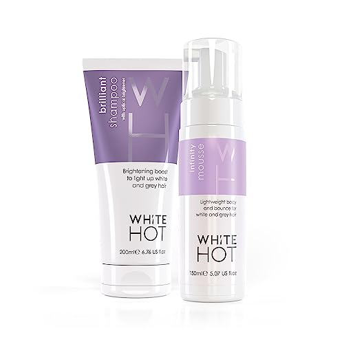 White Hot Brilliant Bounce Duo: Brilliant Shampoo 200ml and Infinity Mousse 150ml