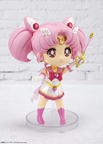 Image of TAMASHII NATIONS - Pretty Guardian Sailor Moon Eternal - Super Sailor Chibi Moon -Eternal Edition, Bandai Spirits Figuarts mini Action Figure