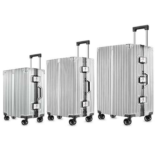 Image of 3-Piece Zipperless Luggage Set 20 /24 /28 Inch